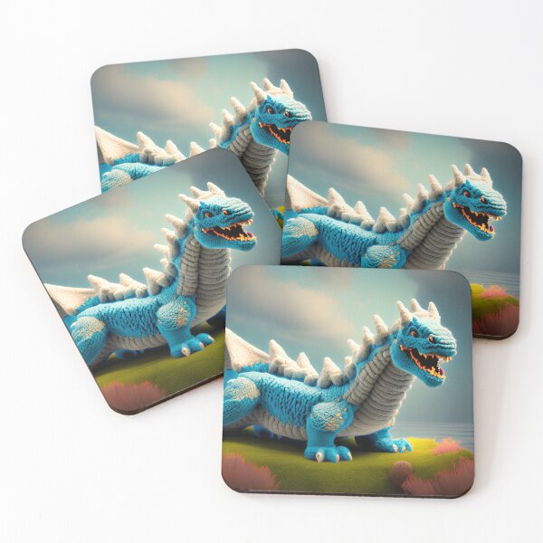 Item preview, Cute Wool Art Dragon 10 of 20 Designs designed and sold by LuckDragonGifts.