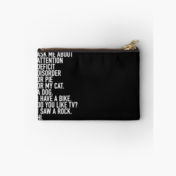 Item preview, Funny ADHD Quote Ask Me About My Attention Deficit Disorder designed and sold by jomadado.
