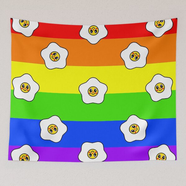 Artikelvorschau, Regenbogen-Clowncore-Ei-Muster entworfen und verkauft von Lifestone743.