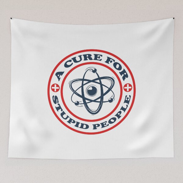 Item preview, A cure for stupid people designed and sold by kamilbogaty1.