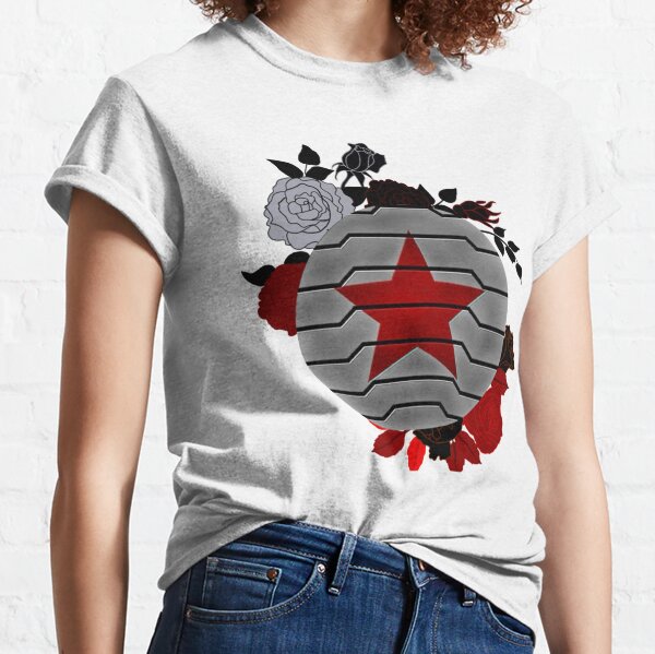 Marvel The Falcon and The Winter Soldier Abstract Bucky Women's T-Shirt