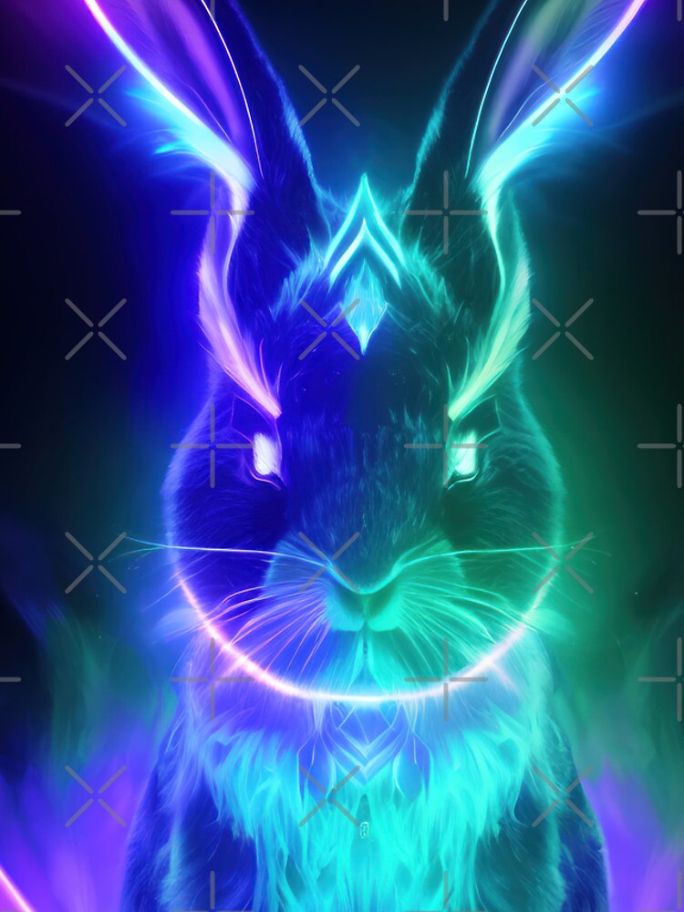 Thumbnail 4 of 4, iPhone Case, Arcane Rabbit designed and sold by AtelierKytsune.