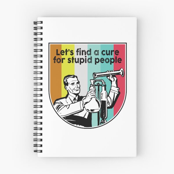 Item preview, Let's find a cure for stupid people designed and sold by kamilbogaty1.