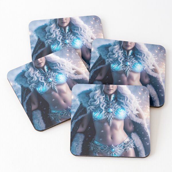 Item preview, A beautiful snow queen in fur. designed and sold by Maniock.