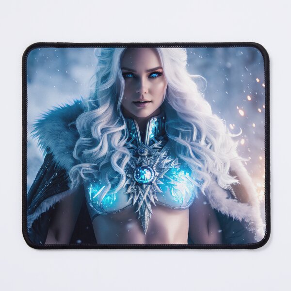 Item preview, A beautiful snow queen in fur. designed and sold by Maniock.