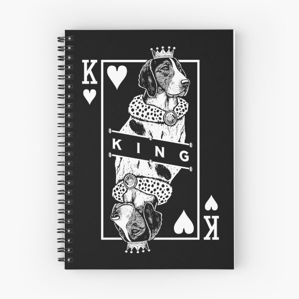 Item preview, Treeing Walker Coonhound King Of Hearts Funny TWC Dog Lover designed and sold by GrandeDuc.