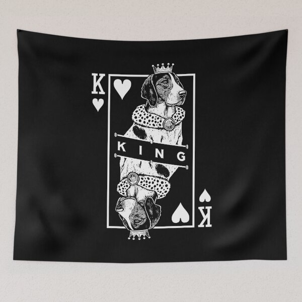 Item preview, Treeing Walker Coonhound King Of Hearts Funny TWC Dog Lover designed and sold by GrandeDuc.