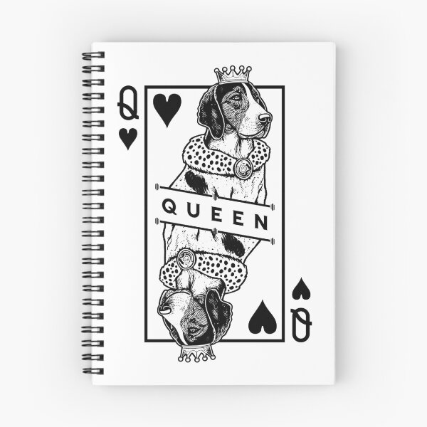 Item preview, Treeing Walker Coonhound Queen Of Hearts Funny TWC Dog Lover designed and sold by GrandeDuc.