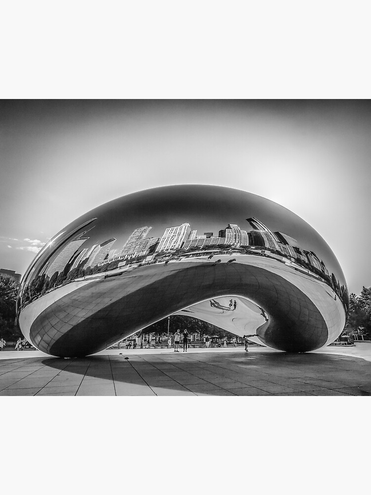 "The Chicago Bean" Sticker for Sale by espinner Redbubble