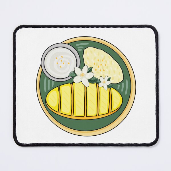 Item preview, Mango sticky rice is the best Thai dessert. You have to try it. designed and sold by Ariyamee.