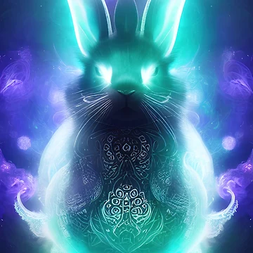 Artwork thumbnail, Cosmic Rabbit by AtelierKytsune
