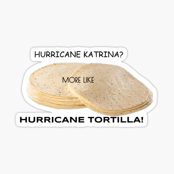 Hurricane Tortilla Vine Sticker