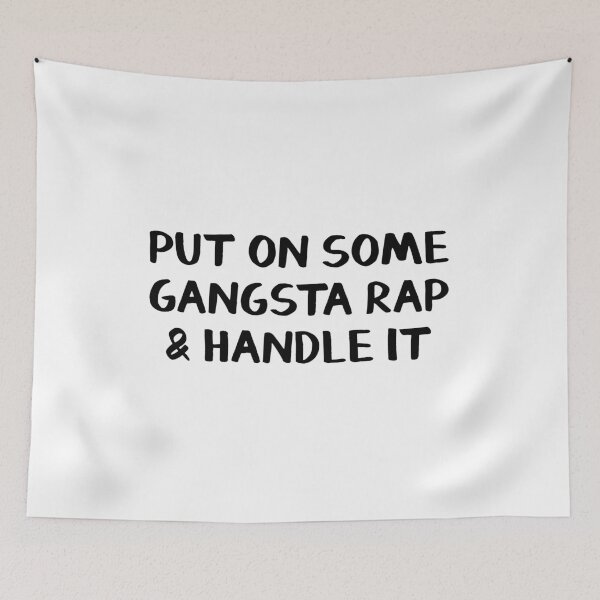 Item preview, Put on some gangsta rap and handle it designed and sold by allthetees.
