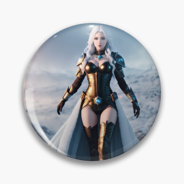 Item preview, Ice queen with white hair. designed and sold by Maniock.