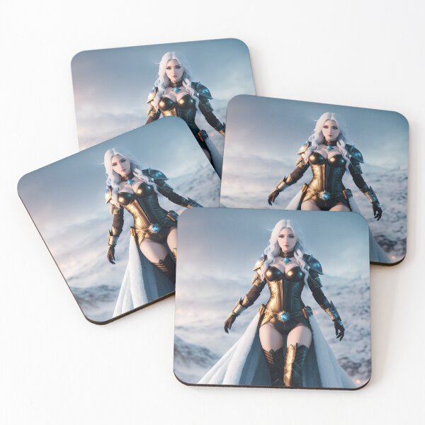 Item preview, Ice queen with white hair. designed and sold by Maniock.