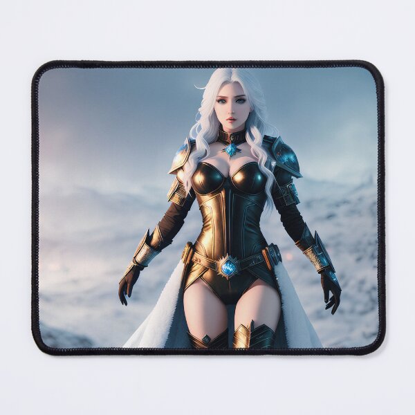 Item preview, Ice queen with white hair. designed and sold by Maniock.