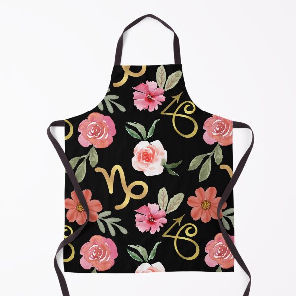 Item preview, Capricorn All Over Floral Pattern designed and sold by Hellofriendco.