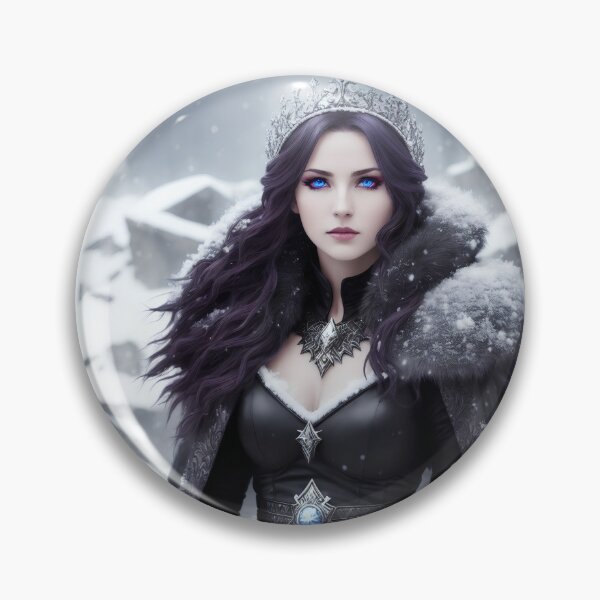Item preview, Fairy tale ice queen wearing fur. designed and sold by Maniock.