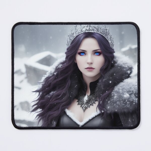 Item preview, Fairy tale ice queen wearing fur. designed and sold by Maniock.
