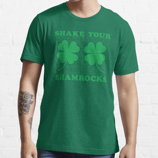 Womens Tanktop Shake Your Shamrocks Shirt Funny Saint Patricks Day Boobs  Patty 