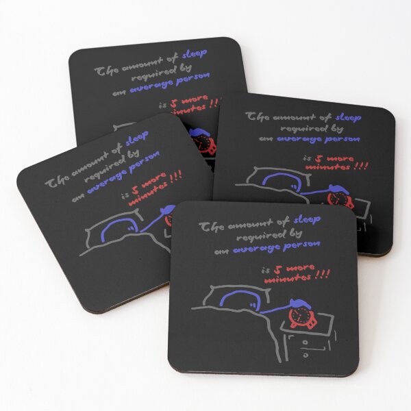 Item preview, The amount of sleep required by an average person ... designed and sold by SolidEarthArt.