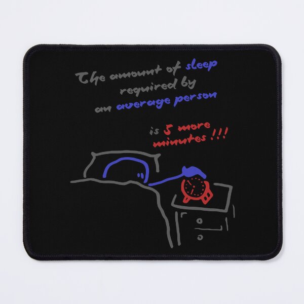 Item preview, The amount of sleep required by an average person ... designed and sold by SolidEarthArt.