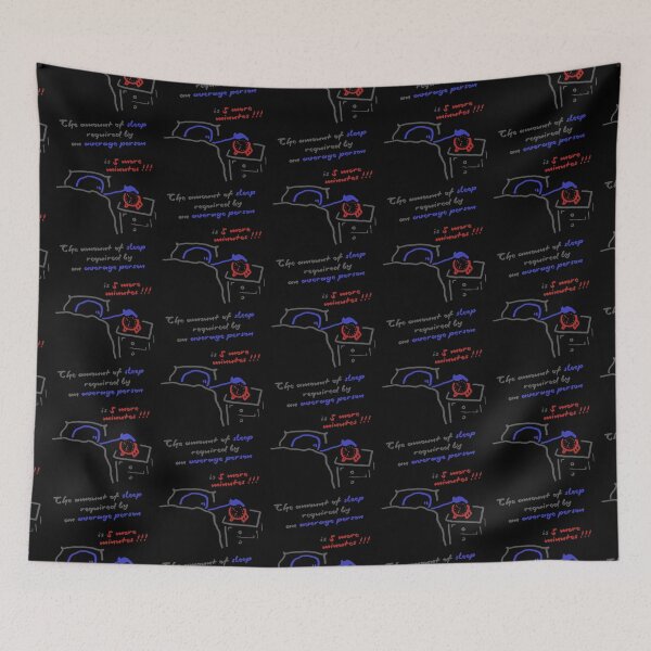Item preview, The amount of sleep required by an average person ... designed and sold by SolidEarthArt.