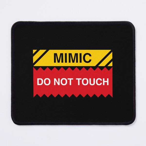Item preview, Mimic Do Not Touch Sign Funny Tabletop RPG designed and sold by pixeptional.