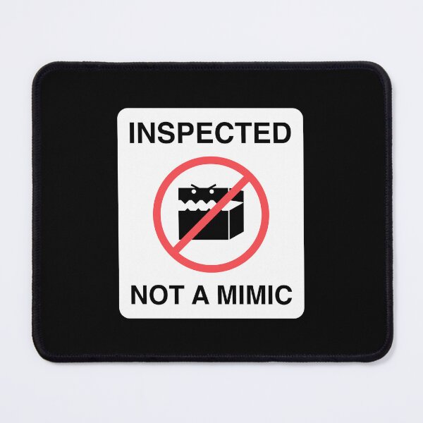 Item preview, Funny Not a Mimic Sign Tableto RPG designed and sold by pixeptional.
