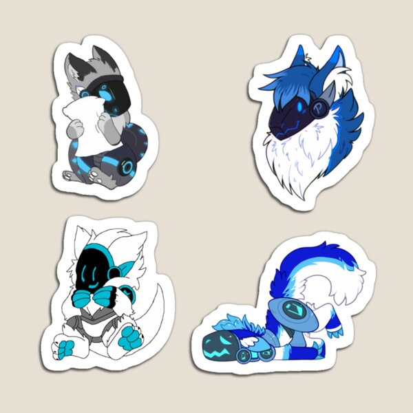 Protogens - Space Ver. Sticker for Sale by Cool-Koinu