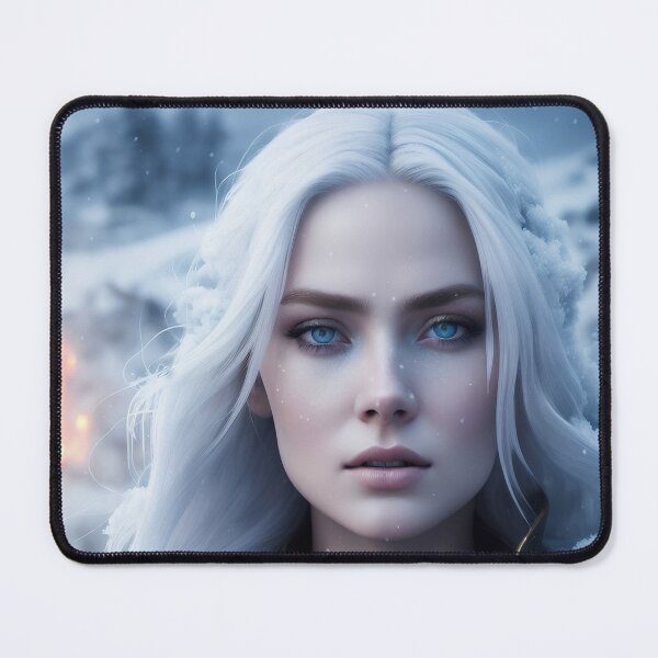 Item preview, Ice sorceress with white hair. designed and sold by Maniock.