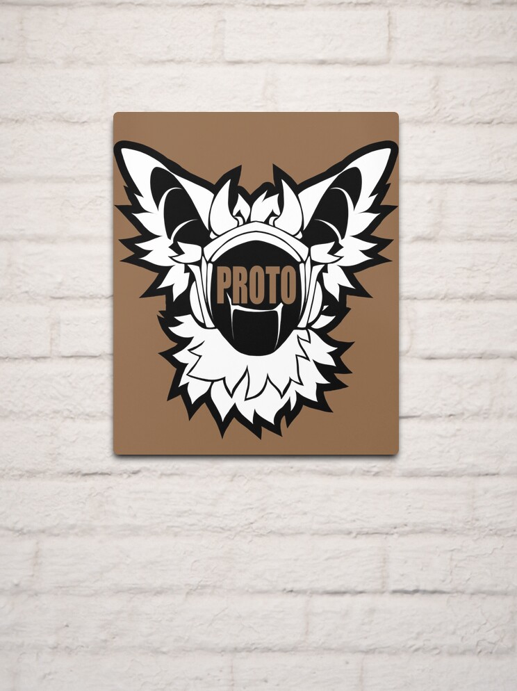 Protogen Head Sticker for Sale by ChetLarkin