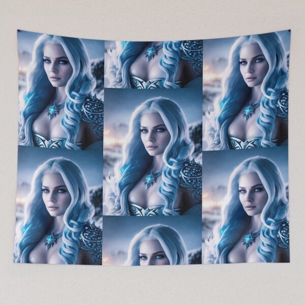 Item preview, Fantasy ice power witch. designed and sold by Maniock.