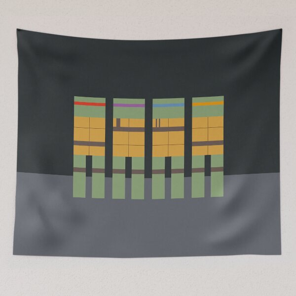Item preview, Teenage Mutant Ninja Turtles Minimal Block Design designed and sold by Graham Baitson.