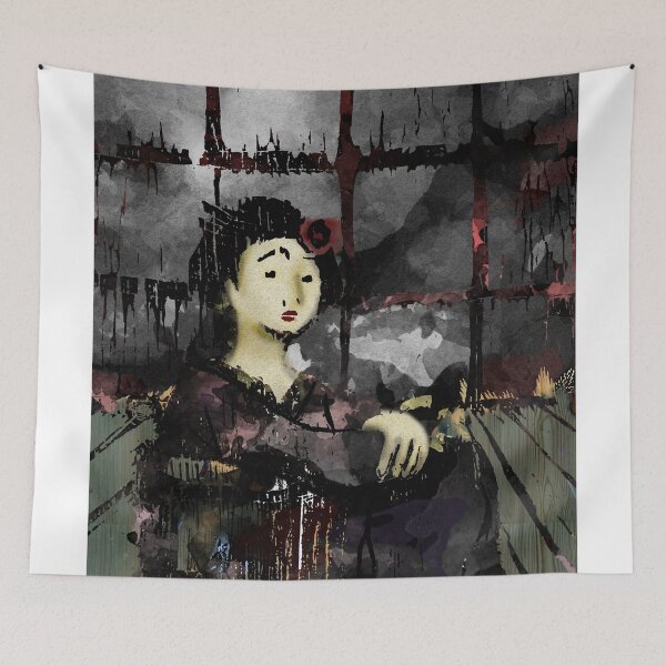 Item preview, Seated Girl designed and sold by ChopKickPanda.