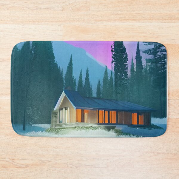 Item preview, Norway travel poster northern lights aurora borealis designed and sold by Arctic frame studio.