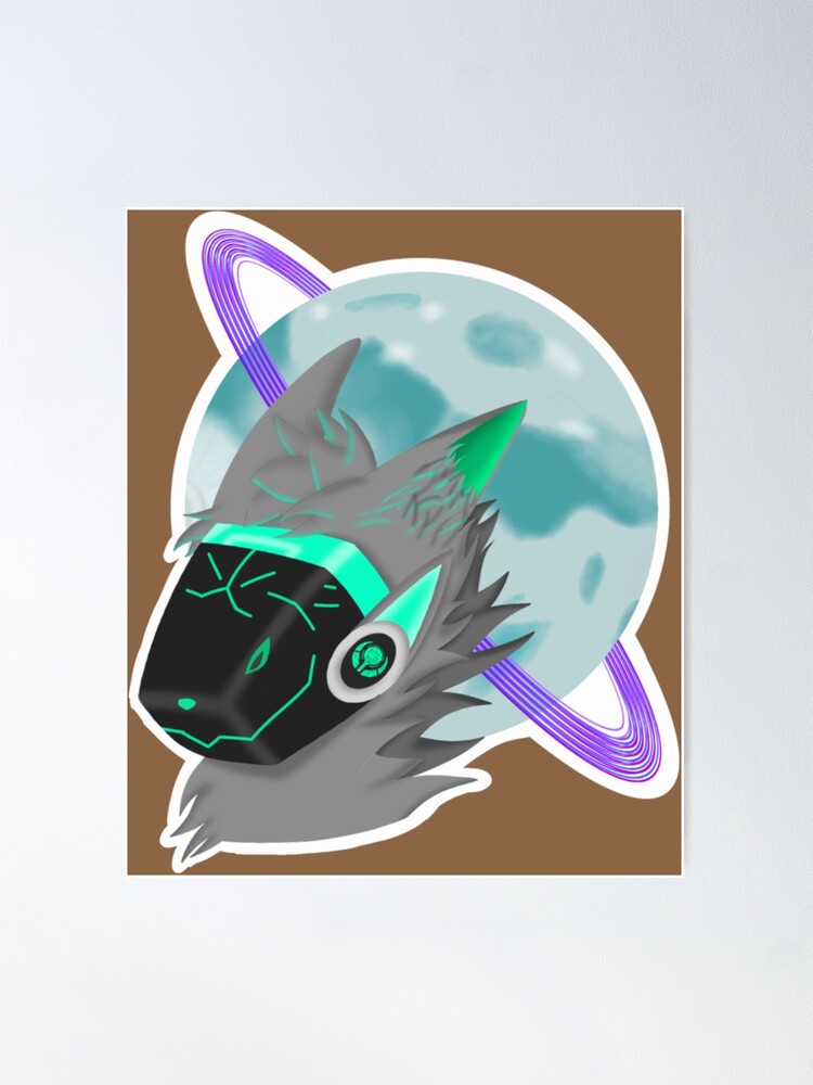 Protogen Head Sticker for Sale by ChetLarkin