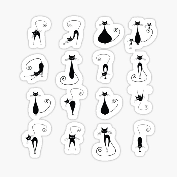 Artikel-Vorschau von Schwarze Katzen-Kollektion, designt und verkauft von Kudryashka.