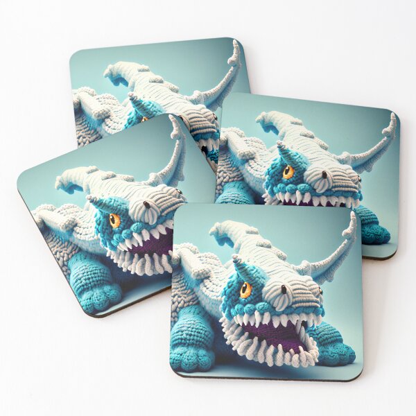 Item preview, Cute Wool Art Dragon 2 of 20 Designs designed and sold by LuckDragonGifts.