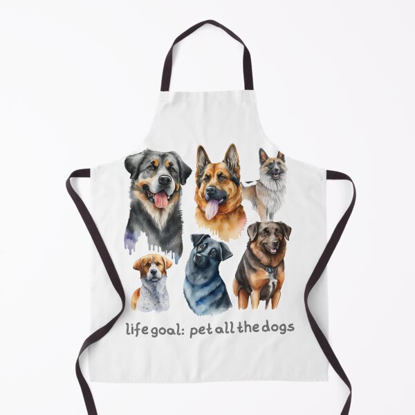 Item preview, life goal pet all the dogs designed and sold by printiesart.