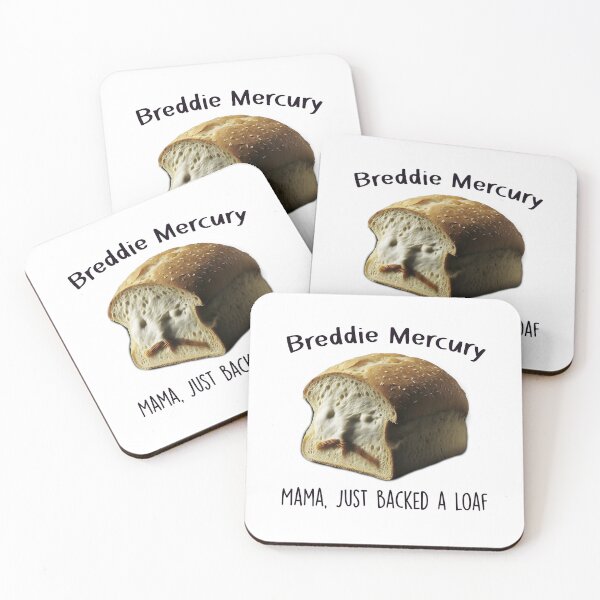 Item preview, Pun - Breddie Mercury designed and sold by PufuMiu.