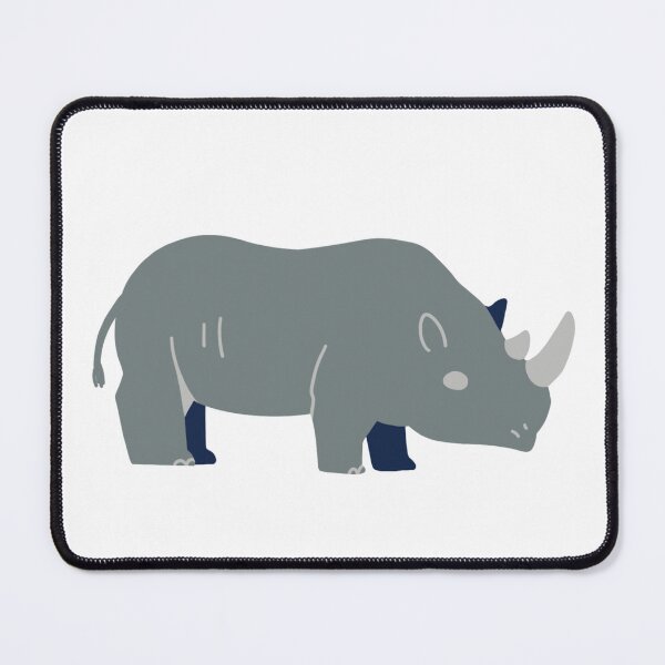 Item preview, One Horned Rhino designed and sold by barkandwooffle.