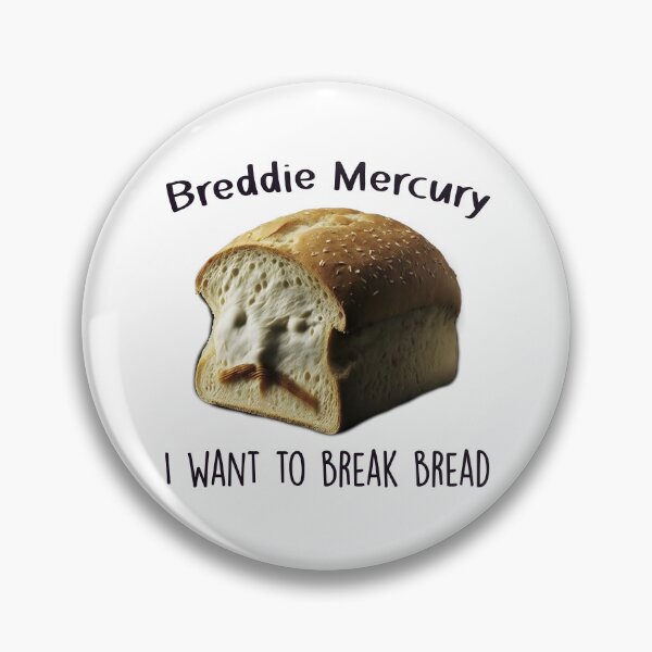 Item preview, Pun - Breddie Mercury designed and sold by PufuMiu.