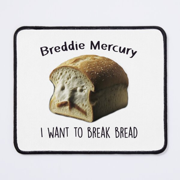 Item preview, Pun - Breddie Mercury designed and sold by PufuMiu.