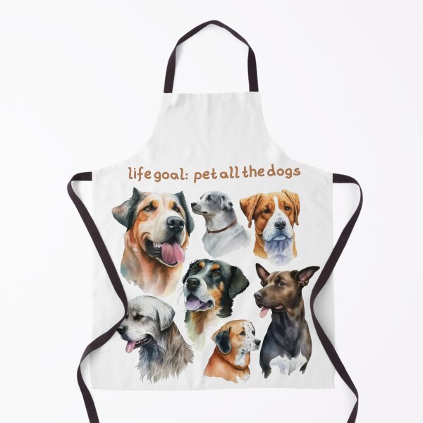 Item preview, life goal pet all the dogs designed and sold by printiesart.