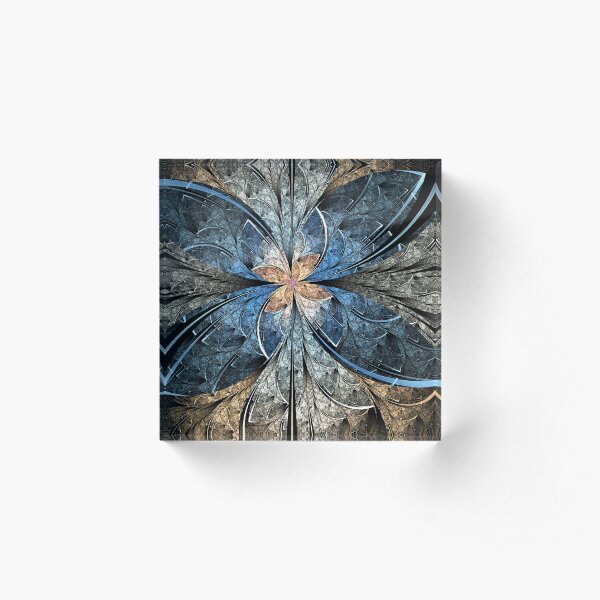 Elliptic Butterfly Acrylic Block