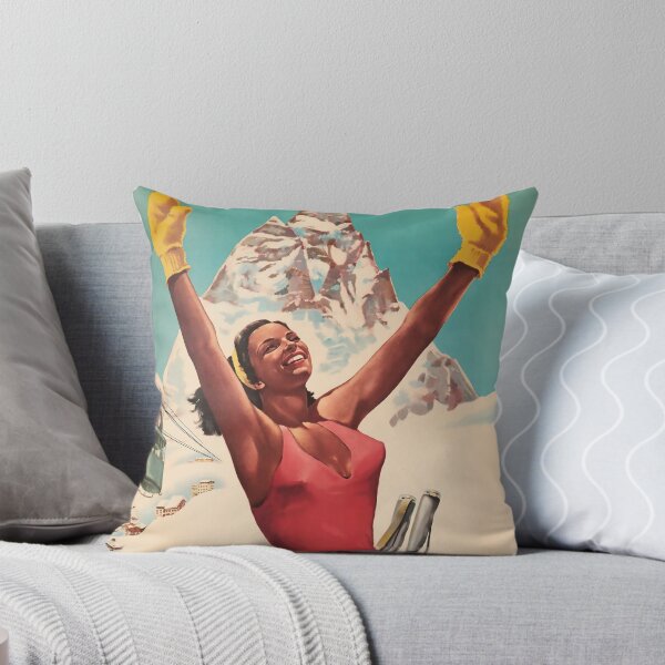 Item preview, Cervinia, Breuil - Valle d'Aosta ,Italy, Ski Poster designed and sold by BokeeLee.