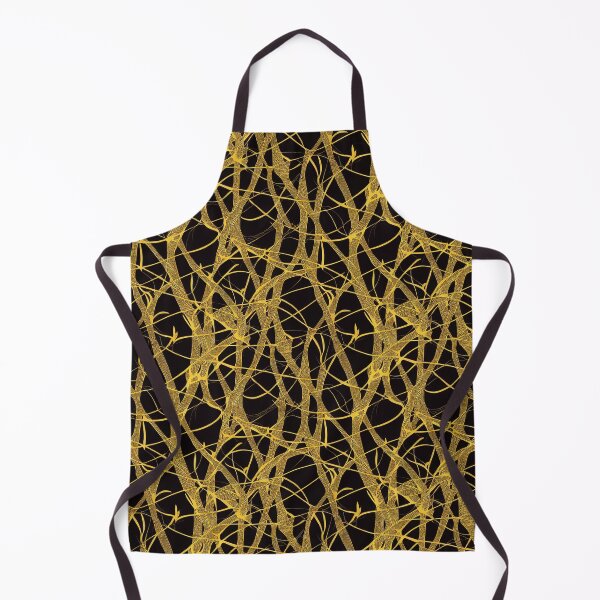 Item preview, pattern black and gold designed and sold by Gaviani Design Studio.