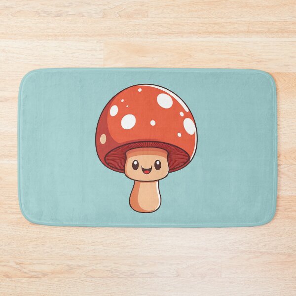 Item preview, Happy Blushing Mushroom designed and sold by RoboRaphael.