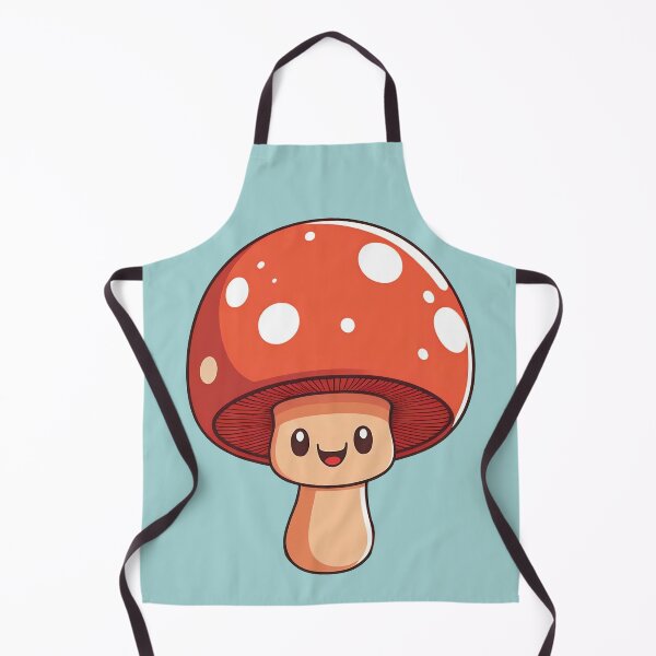 Item preview, Happy Blushing Mushroom designed and sold by RoboRaphael.